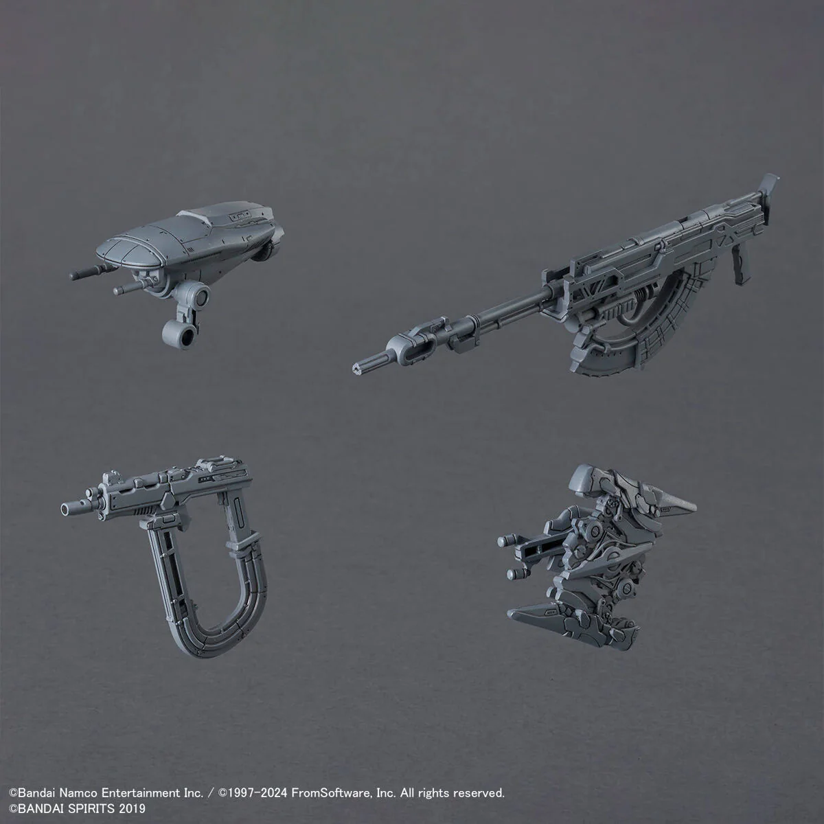 Bandai 30 Minutes Missions 30MM ARMORED CORE Ⅵ FIRES OF RUBICON SCHNEIDER NACHTREIHER/40E Steel Haze Model Kit - Image 5