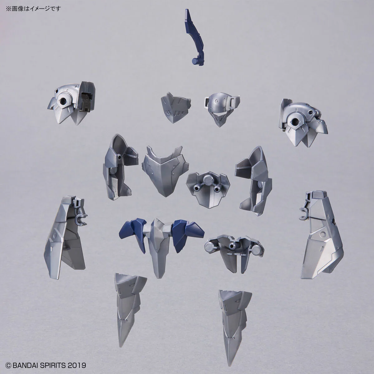 Bandai 30 Minutes Missions 30MM #48 1/144 EXM-A9k Spinatio (Knight Type) Model Kit - Image 11