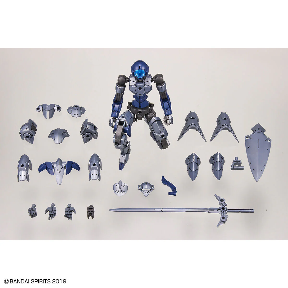 Bandai 30 Minutes Missions 30MM #48 1/144 EXM-A9k Spinatio (Knight Type) Model Kit - Image 12