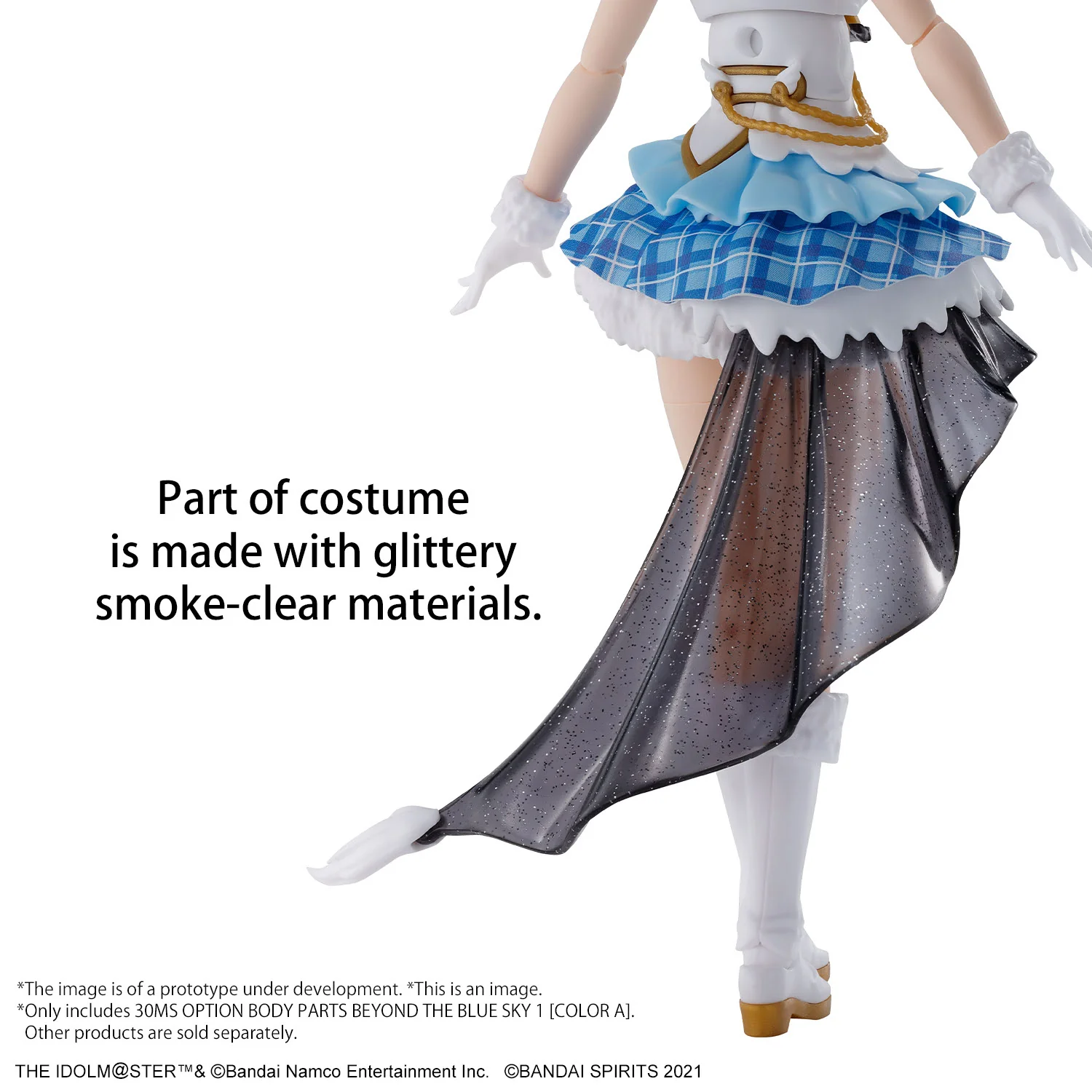 Bandai 30 Minutes Sisters THE iDOLMASTER Shiny Color Option Body Parts Beyond The Blue Sky 1 [Color A] Model Kit - Image 19