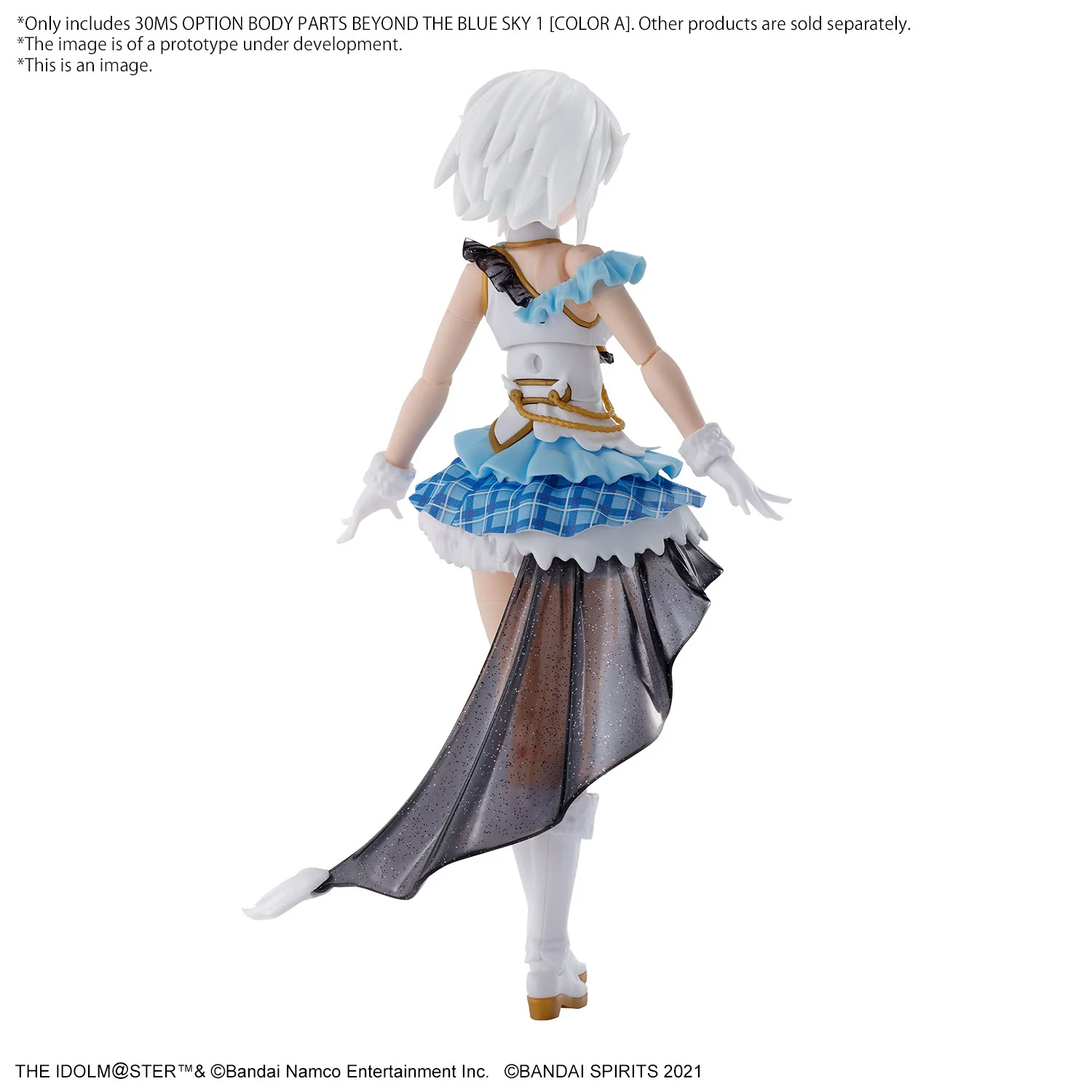 Bandai 30 Minutes Sisters THE iDOLMASTER Shiny Color Option Body Parts Beyond The Blue Sky 1 [Color A] Model Kit - Image 3