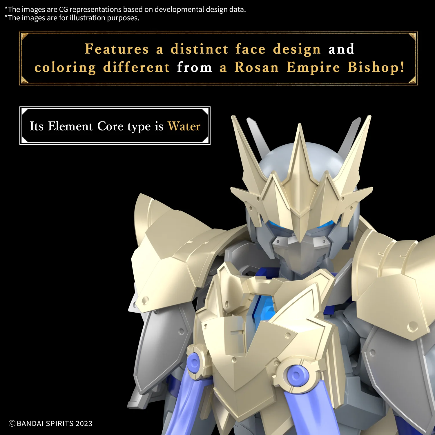 Bandai 30 Minutes Fantasy 30MF Liber Bishop Model Kit - Image 11