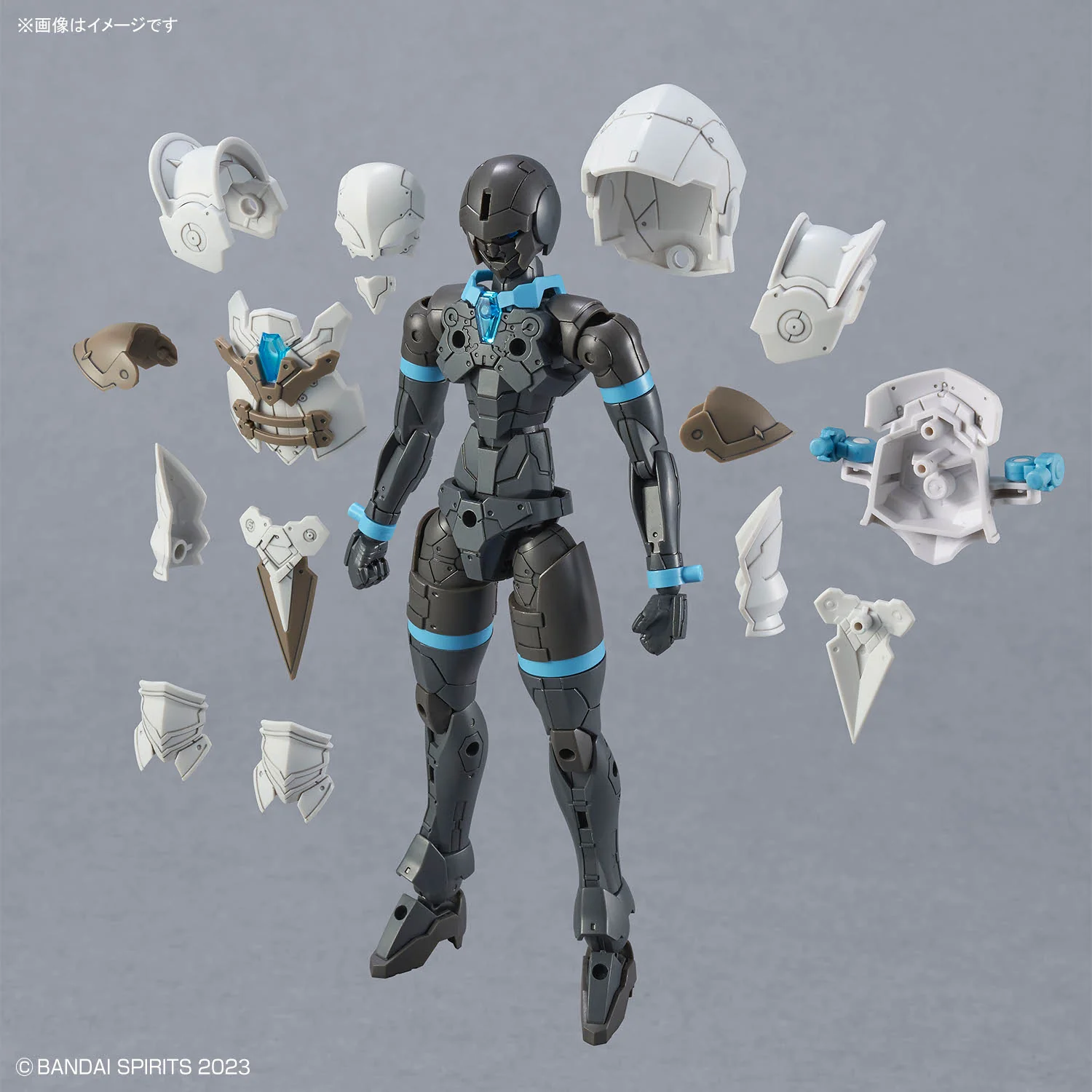 Bandai 30 Minutes Fantasy 30MF #13 Liber Wizard Model Kit - Image 8