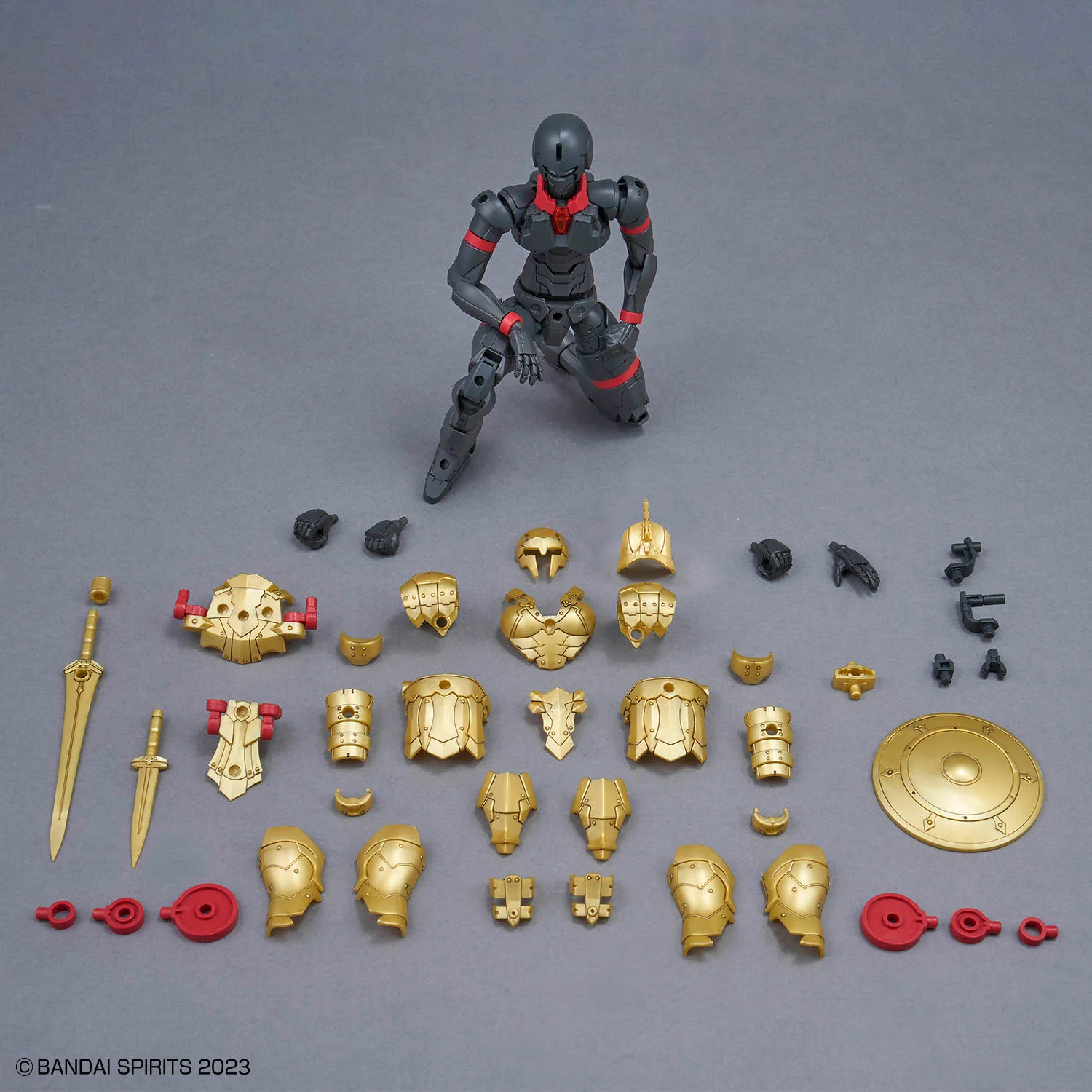 Bandai 30 Minutes Fantasy 30MF #16 Liber Swordman Model Kit - Image 6