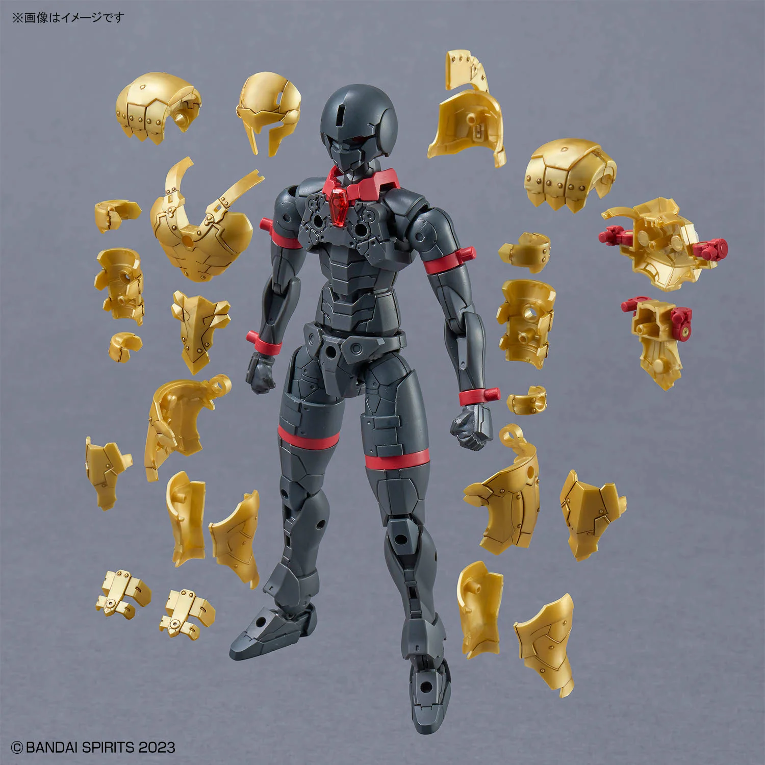 Bandai 30 Minutes Fantasy 30MF #16 Liber Swordman Model Kit - Image 8