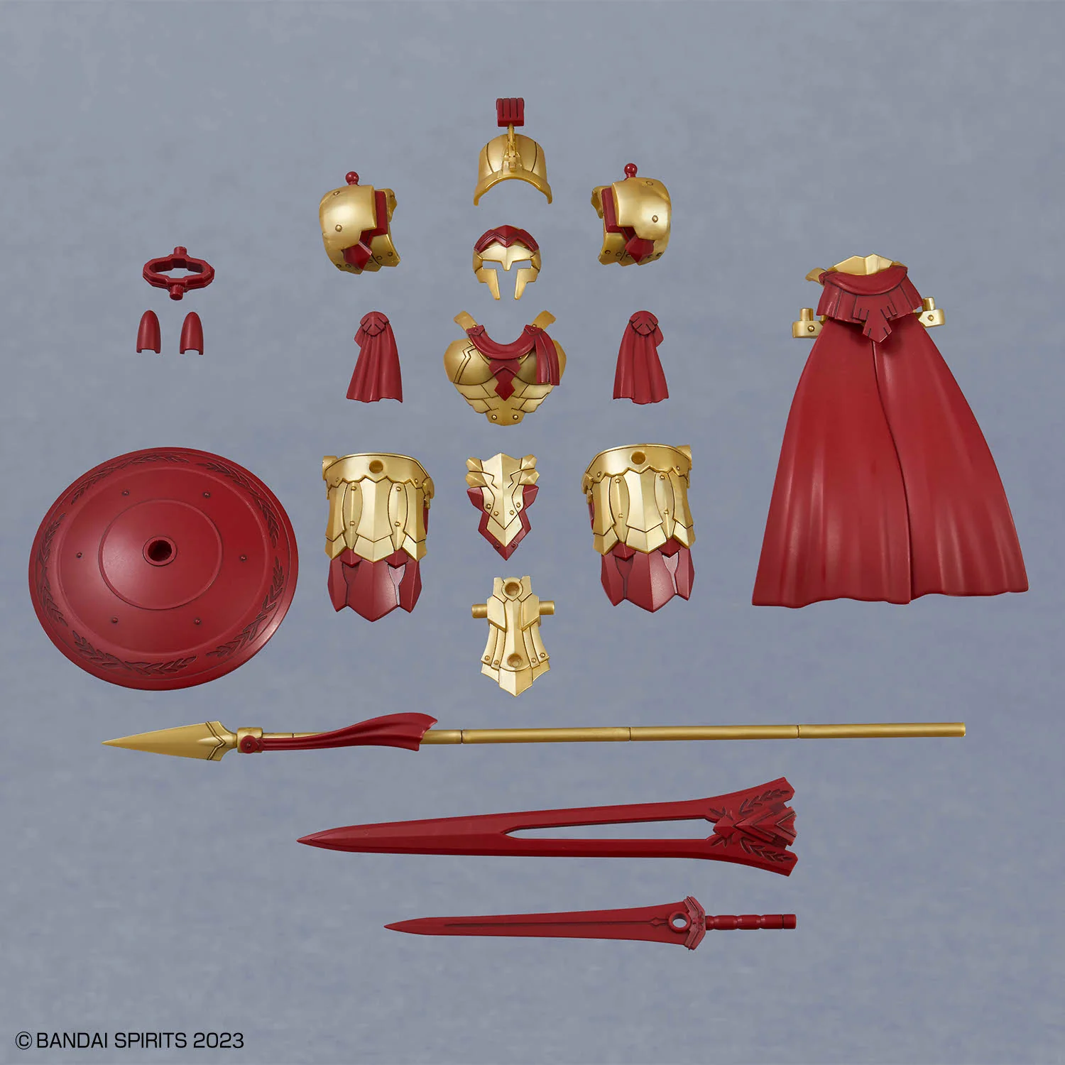 Bandai 30 Minutes Fantasy 30MF #A-18 Class Up Armor Liber Gladiator Model Kit - Image 6