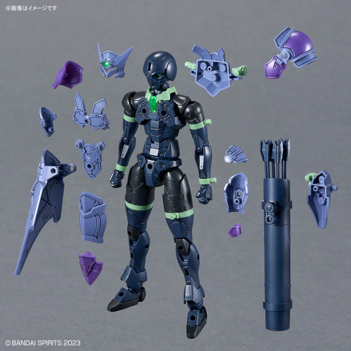 Bandai 30 Minutes Fantasy 30MF #08 Rosan Archer Model Kit - Image 8
