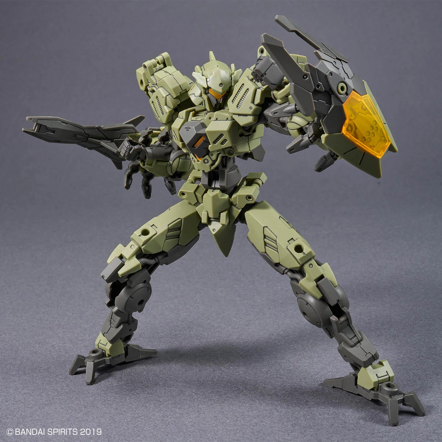 Bandai 30 Minutes Missions 30MM #079 1/144 bEXM-40 Novalv (GREEN) Model Kit - Image 3