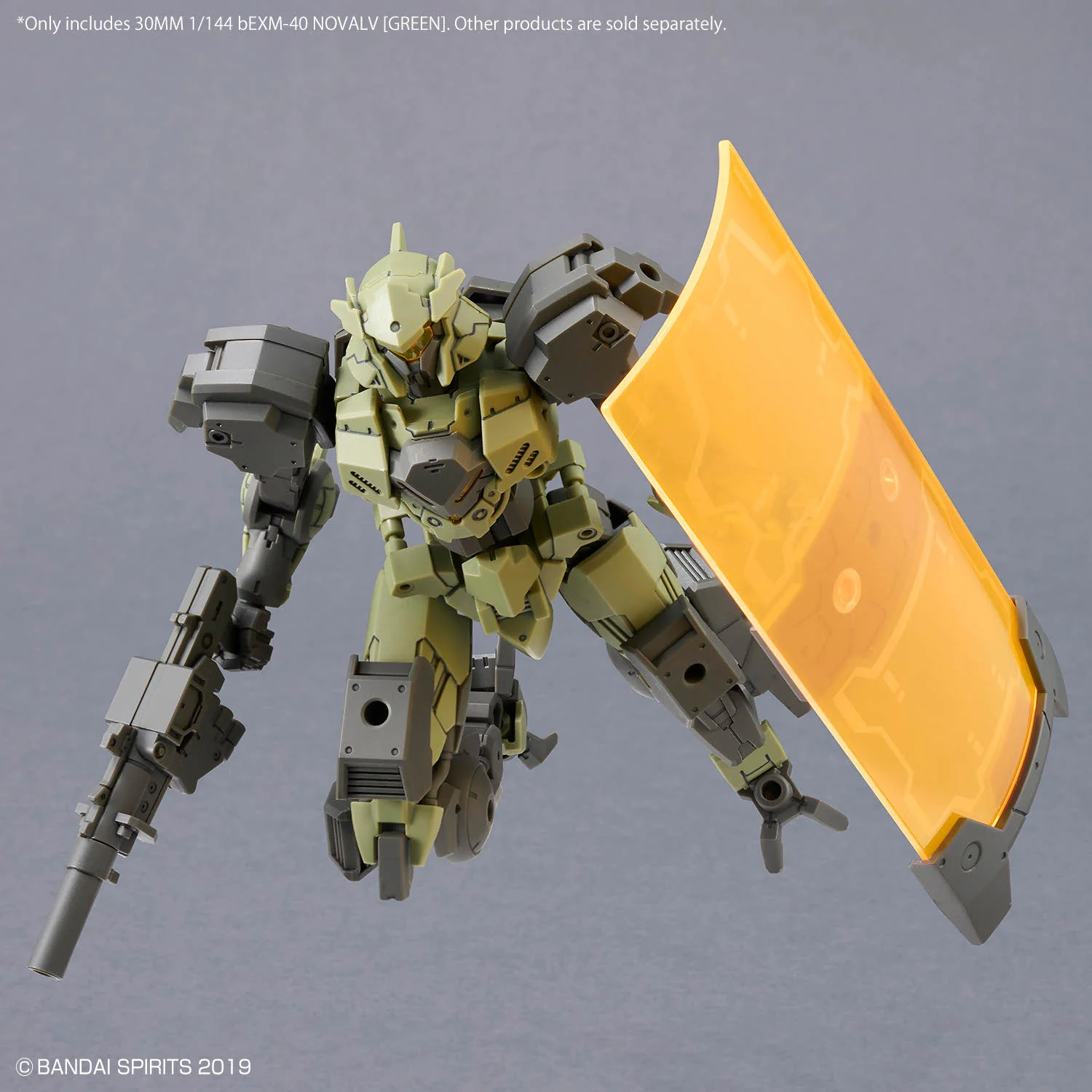 Bandai 30 Minutes Missions 30MM #079 1/144 bEXM-40 Novalv (GREEN) Model Kit - Image 6