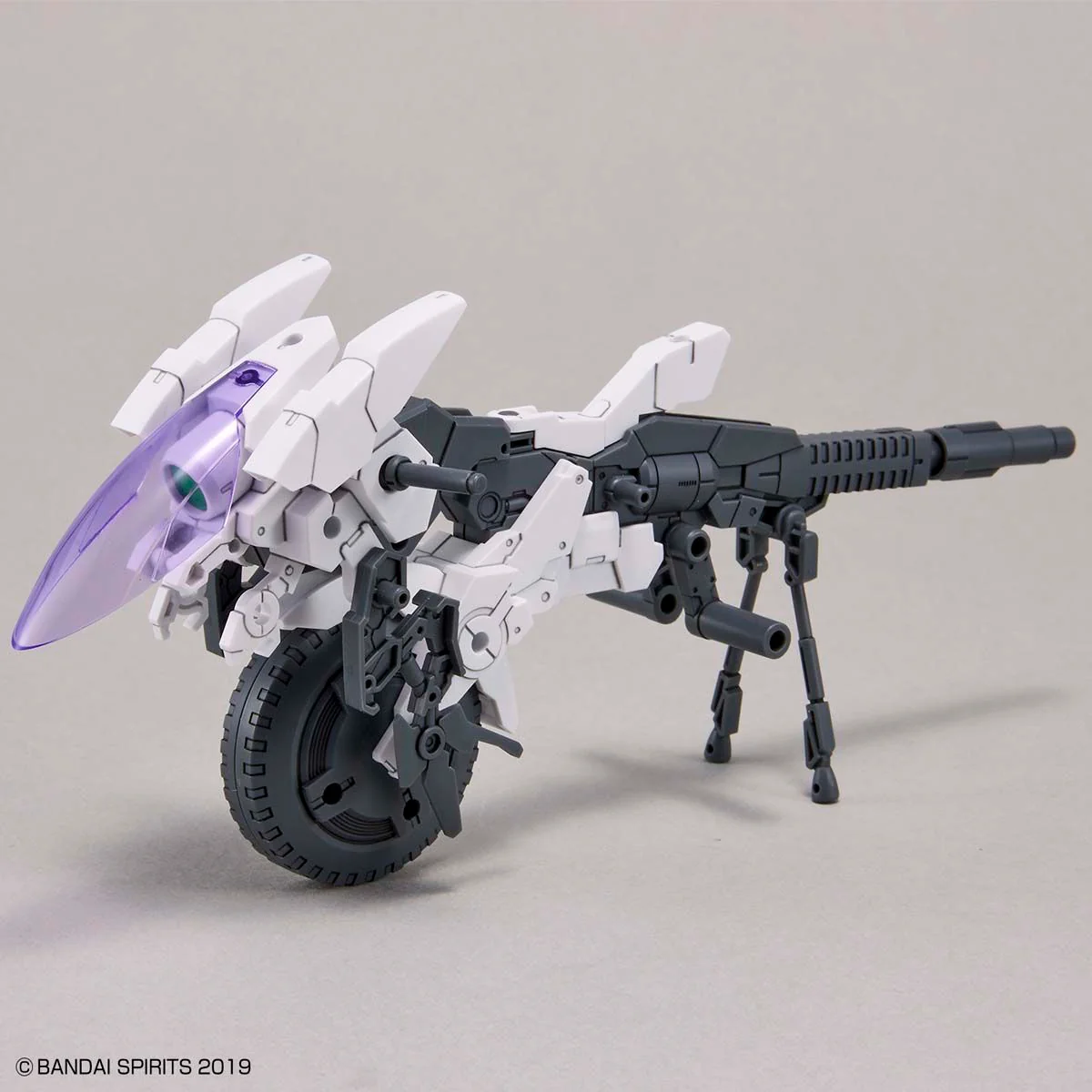 Bandai 30 Minutes Missions 30MM 1/144 Extended Armament Vehicle (CANNON BIKE Ver.) Model Kit - Image 2