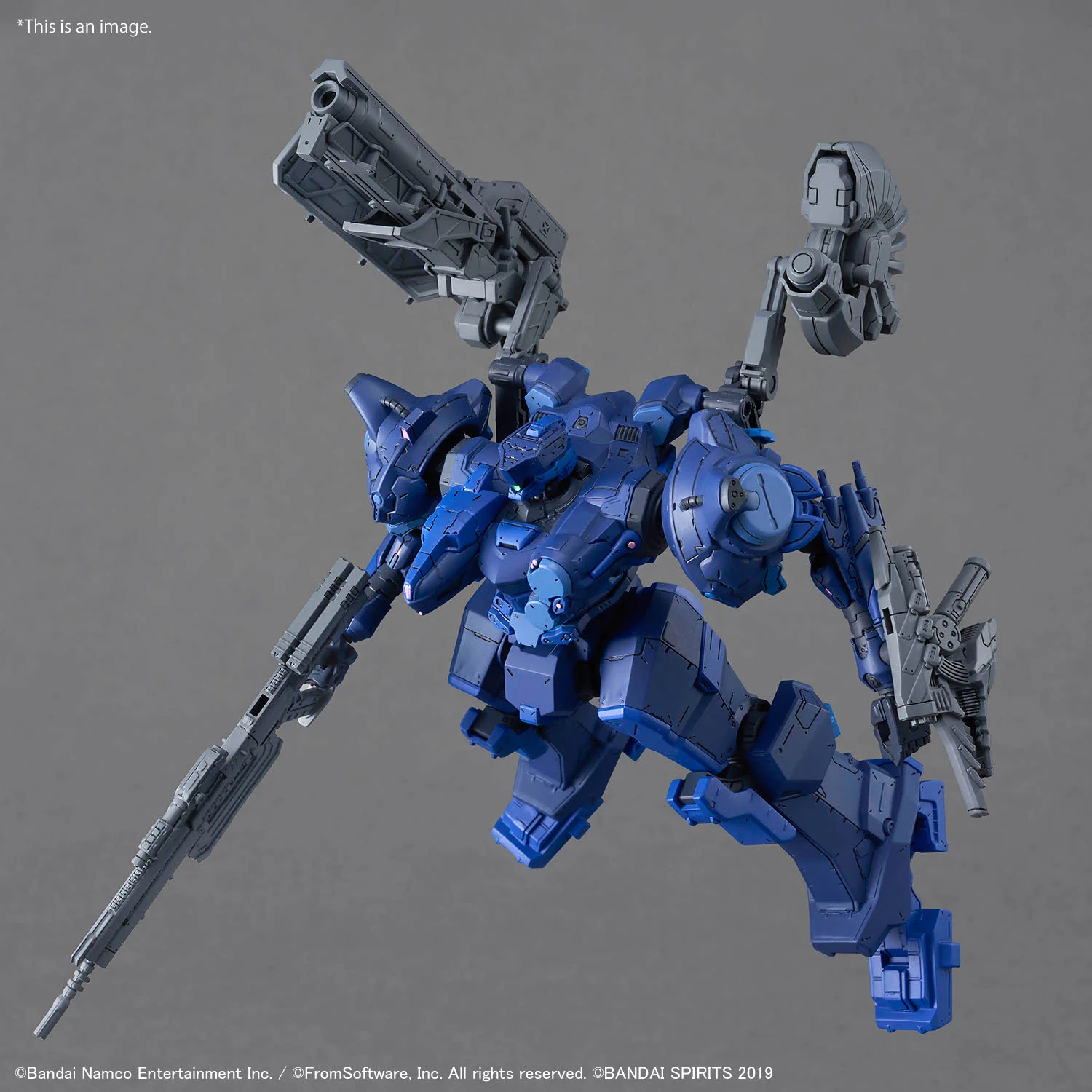 Bandai 30 Minutes Missions 30MM ARMORED CORE Ⅵ FIRES OF RUBICON Arquebus Corporation VP-40S Locksmith Model Kit - Image 9