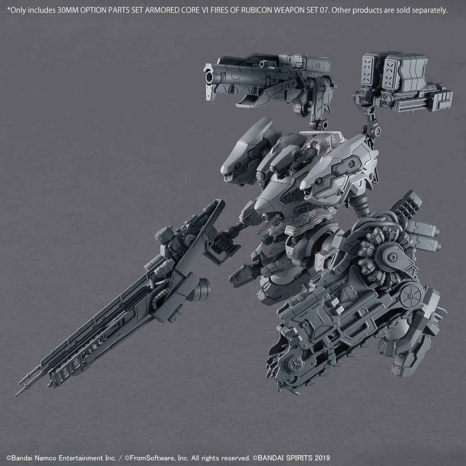 Bandai 30 Minutes Missions 30MM ARMORED CORE Ⅵ FIRES OF RUBICON Weapon Set 07 Model Kit - Image 4