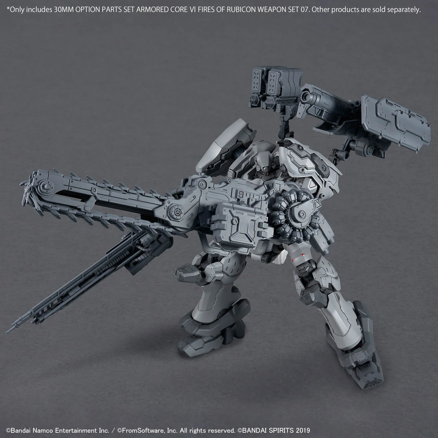 Bandai 30 Minutes Missions 30MM ARMORED CORE Ⅵ FIRES OF RUBICON Weapon Set 07 Model Kit - Image 5