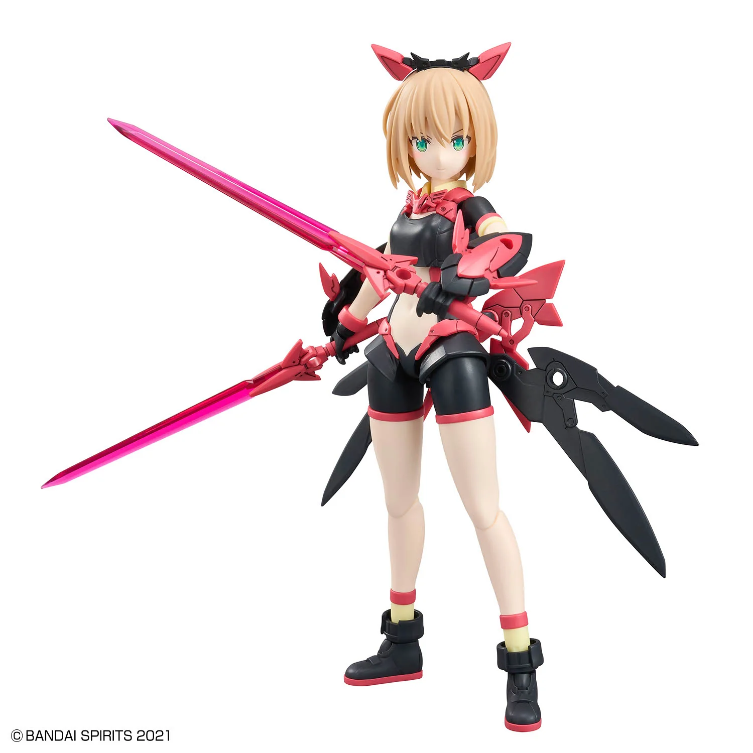 Bandai 30 Minutes Sisters 30MS #19 Tiasha (Dahlia Wear) [Color B] Model Kit - Image 2