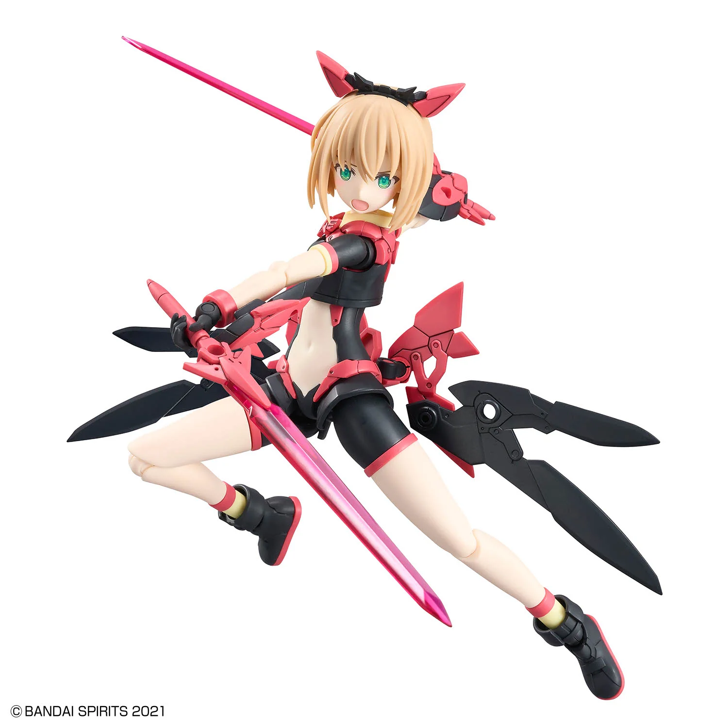 Bandai 30 Minutes Sisters 30MS #19 Tiasha (Dahlia Wear) [Color B] Model Kit - Image 7