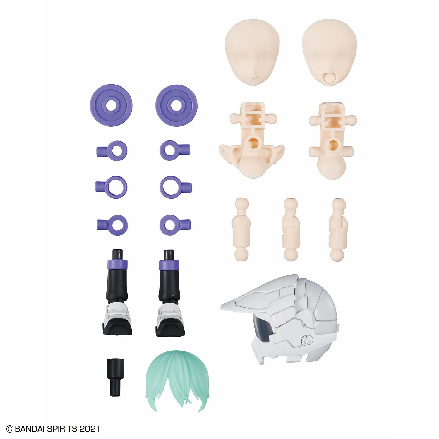 Bandai 30 Minutes Sisters 30MS Option Parts 22 (Turbo Costume Alpha) [Color B] Model Kit - Image 2