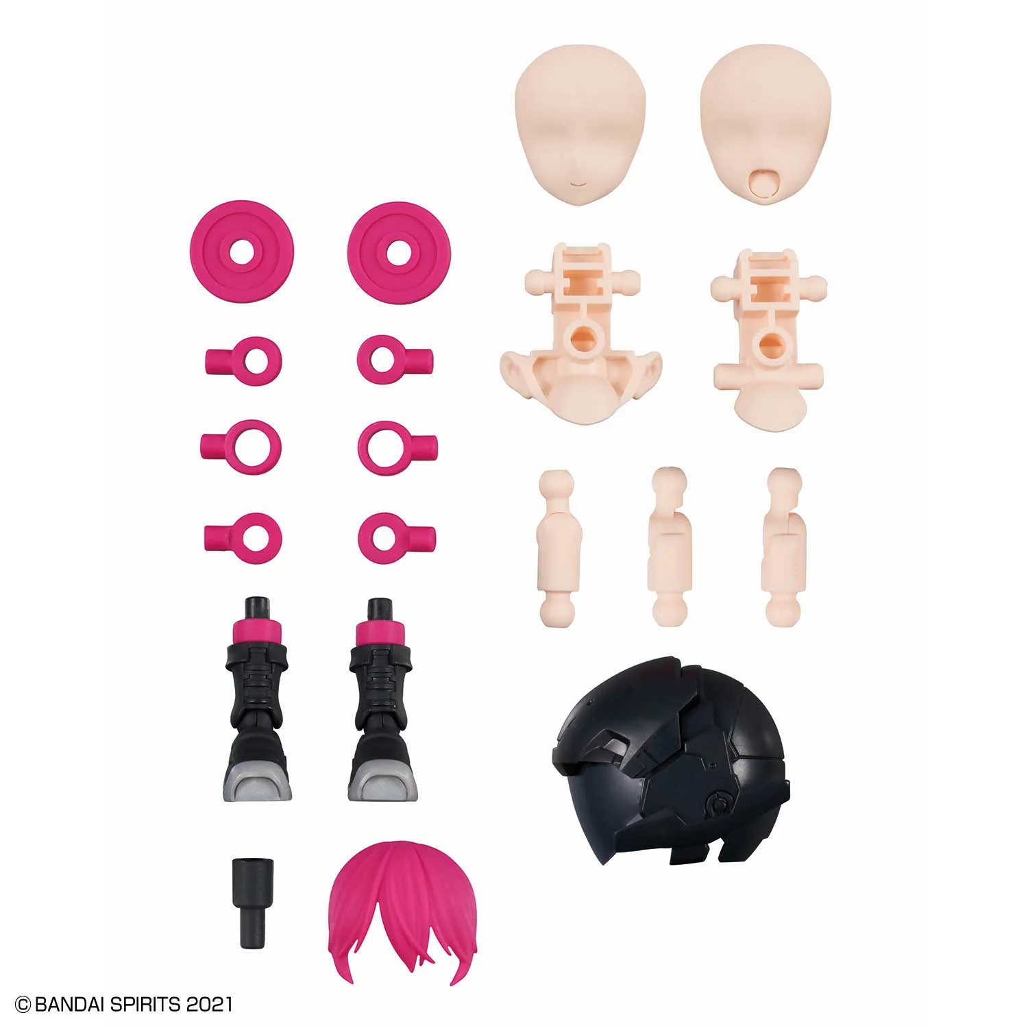 Bandai 30 Minutes Sisters 30MS Option Parts Set 24 (Turbo Costume Beta) [Color A] Model Kit - Image 2
