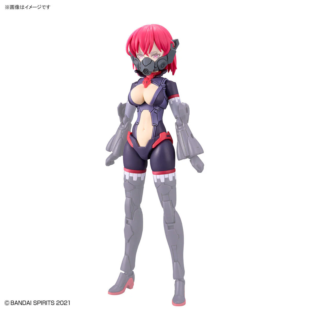 Bandai 30 Minutes Sisters 30MS Option Parts Set 06 (Chaser Costume) [Color A] Model Kit - Image 8