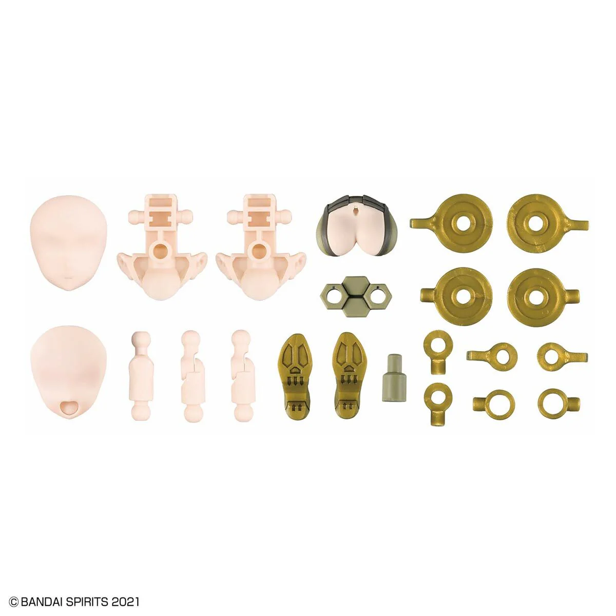 Bandai 30 Minutes Sisters 30MS Option Parts Set 13 (Tactical Costume) [Color B] Model Kit - Image 3