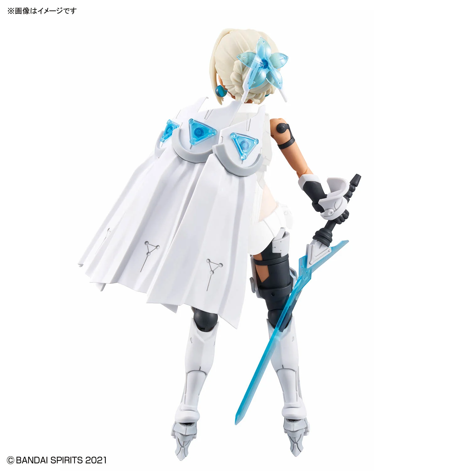 Bandai 30 Minutes Sisters 30MS Option Parts Set 23 (Valkyrie Costume) [Color C] Model Kit - Image 3