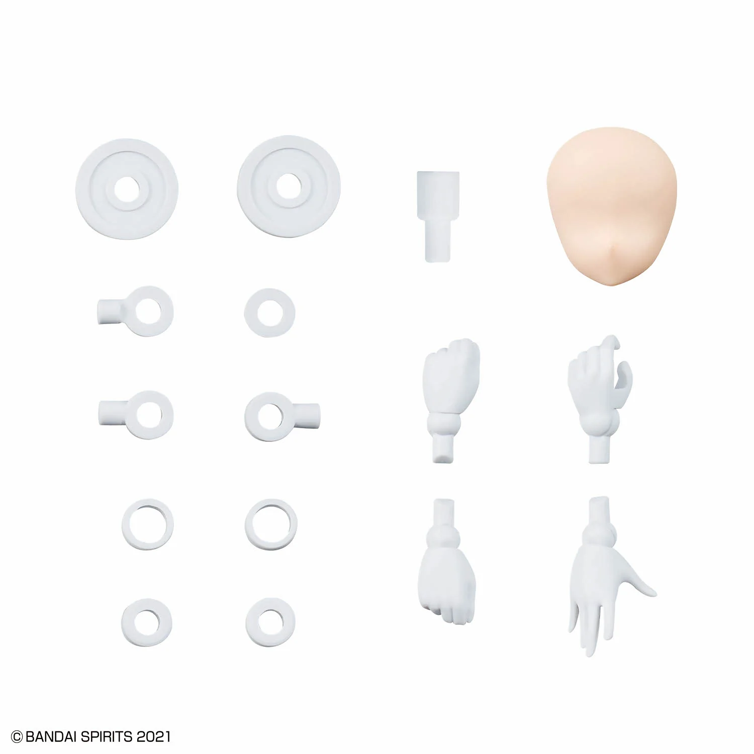 Bandai 30 Minutes Sisters 30MS Option Parts Set 27 (Minerva Costume) [Color A] Model Kit - Image 2