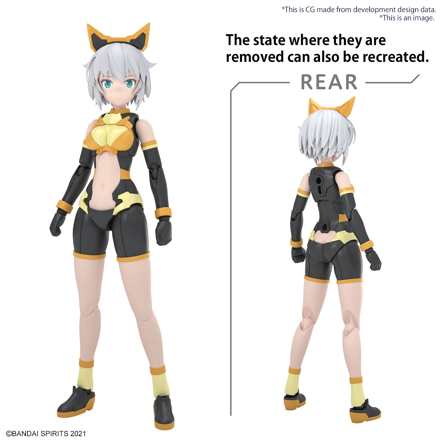 Bandai 30 Minutes Sisters 30MS #14 Rishetta (Freesia Wear) [Color A] Model Kit - Image 14