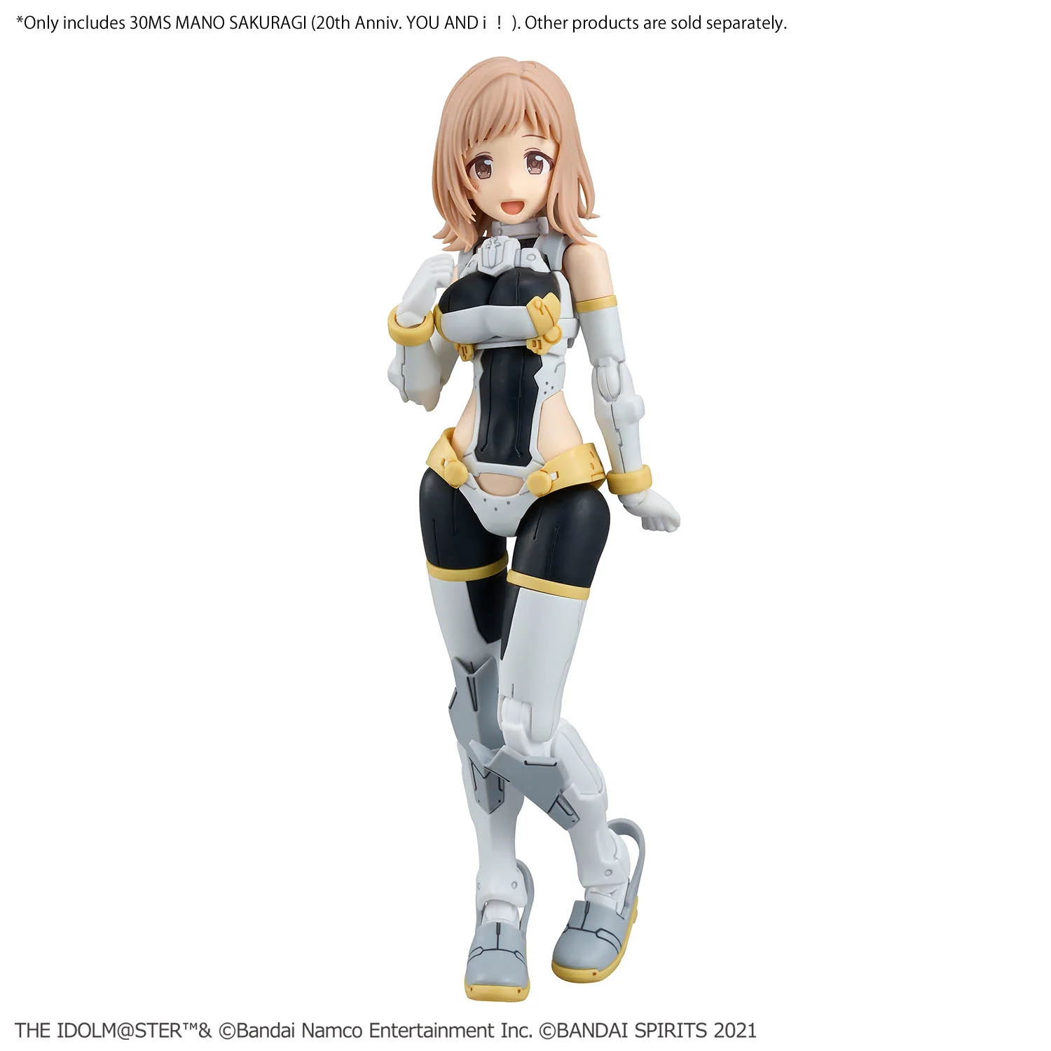 Bandai 30 Minutes Sisters THE iDOLMASTER Shiny Color Mano Sakuragi (20th Anniv. YOU AND i!) Model Kit - Image 11