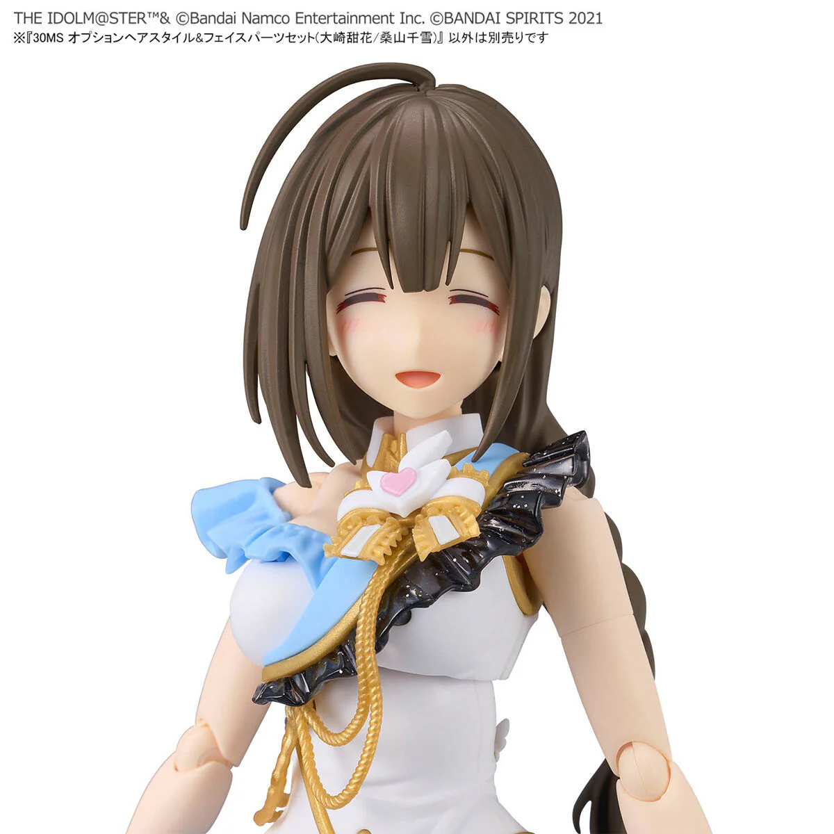 Bandai 30 Minutes Sisters THE iDOLMASTER Shiny Color Option Hair Style & Face Parts Set (Tenka Osaki/ Chiyuki Kuwayama) Model Kit - Image 7
