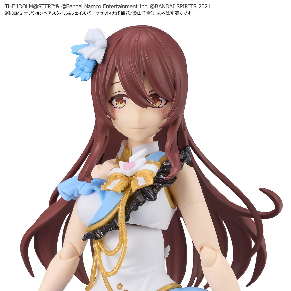 Bandai 30 Minutes Sisters THE iDOLMASTER Shiny Color Option Hair Style & Face Parts Set (Tenka Osaki/ Chiyuki Kuwayama) Model Kit - Image 9