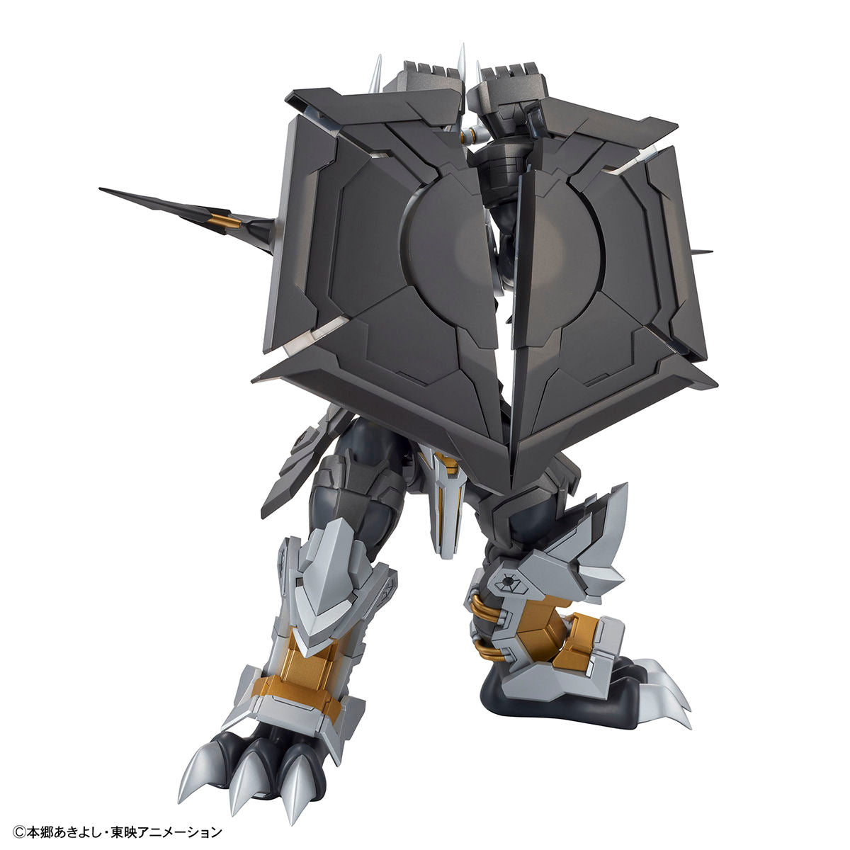 Bandai Digimon Adventure Figure-rise Standard Amplified Black Wargreymon Model Kit - Image 6