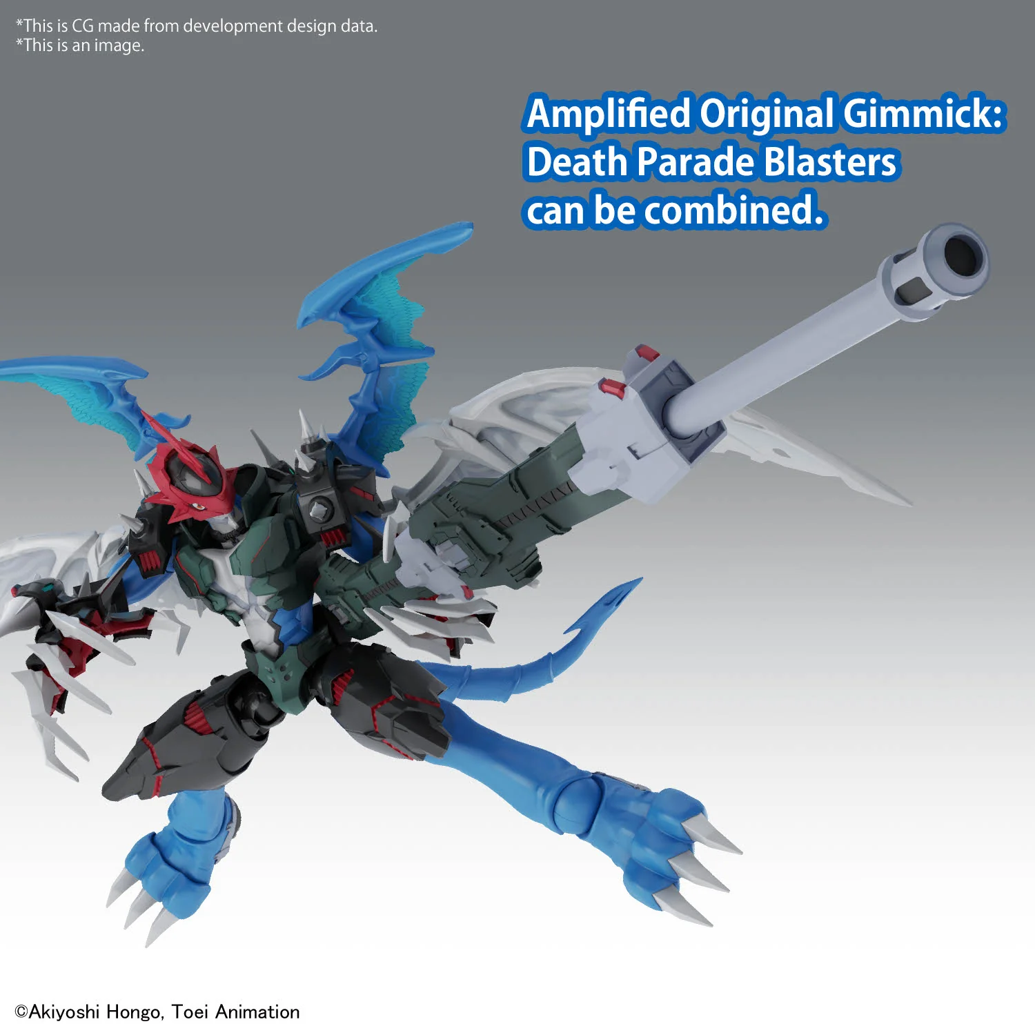 Bandai Digimon Adventure Figure-rise Standard Amplified Paildramon Model Kit - Image 11