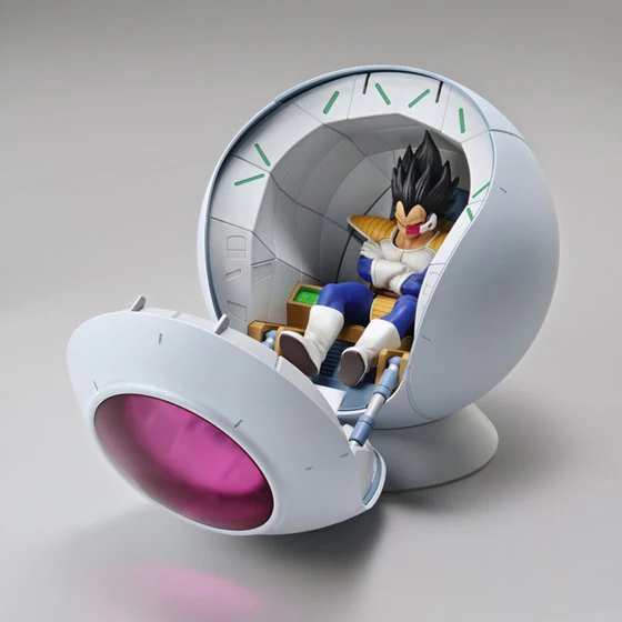 Bandai Figure-rise Mechanics Dragon Ball Z Saiyan Space Pod Model Kit