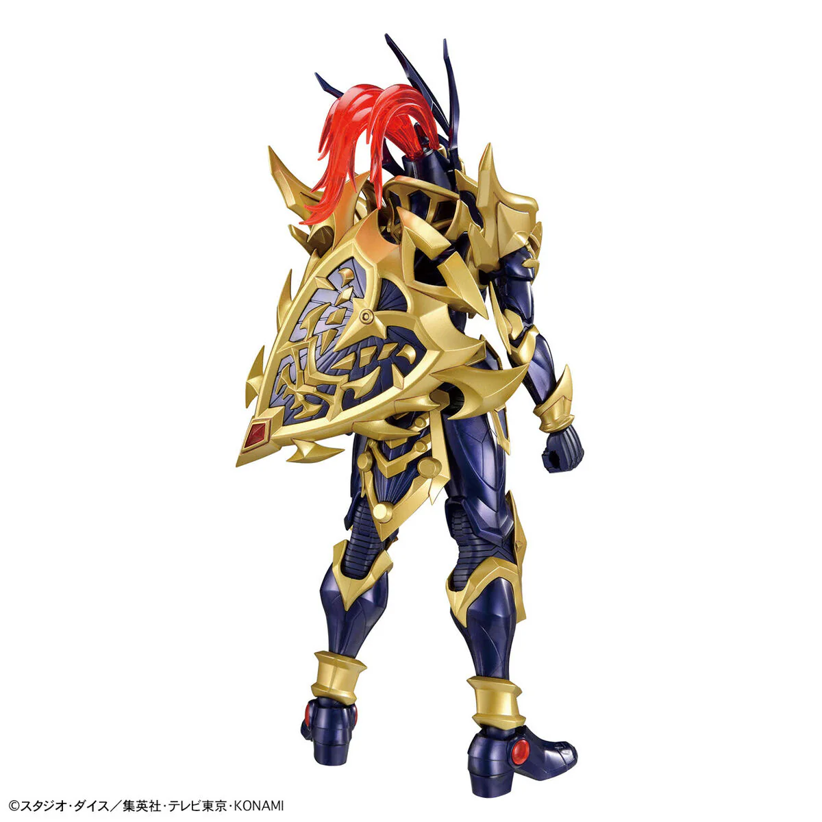 Bandai Figure-rise Standard Amplified Yu-Gi- Oh! Black Luster Soldier (Chaos Solider) Model Kit - Image 7
