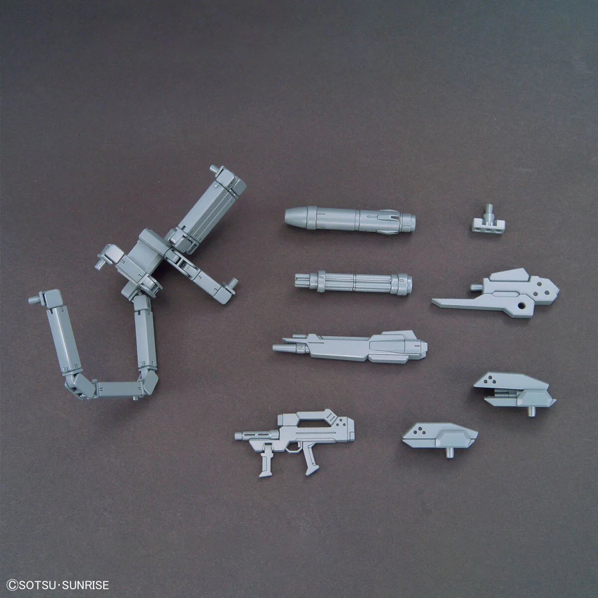 Bandai Gundam Option Parts Set Gunpla 07 (Powered Arms Powerder) Model Kit - Image 4