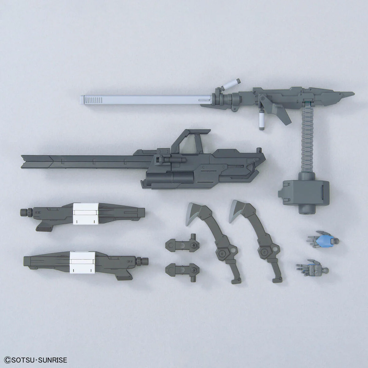 Bandai Gundam Option Parts Set Gunpla 12 (Large Railgun) Model Kit - Image 2