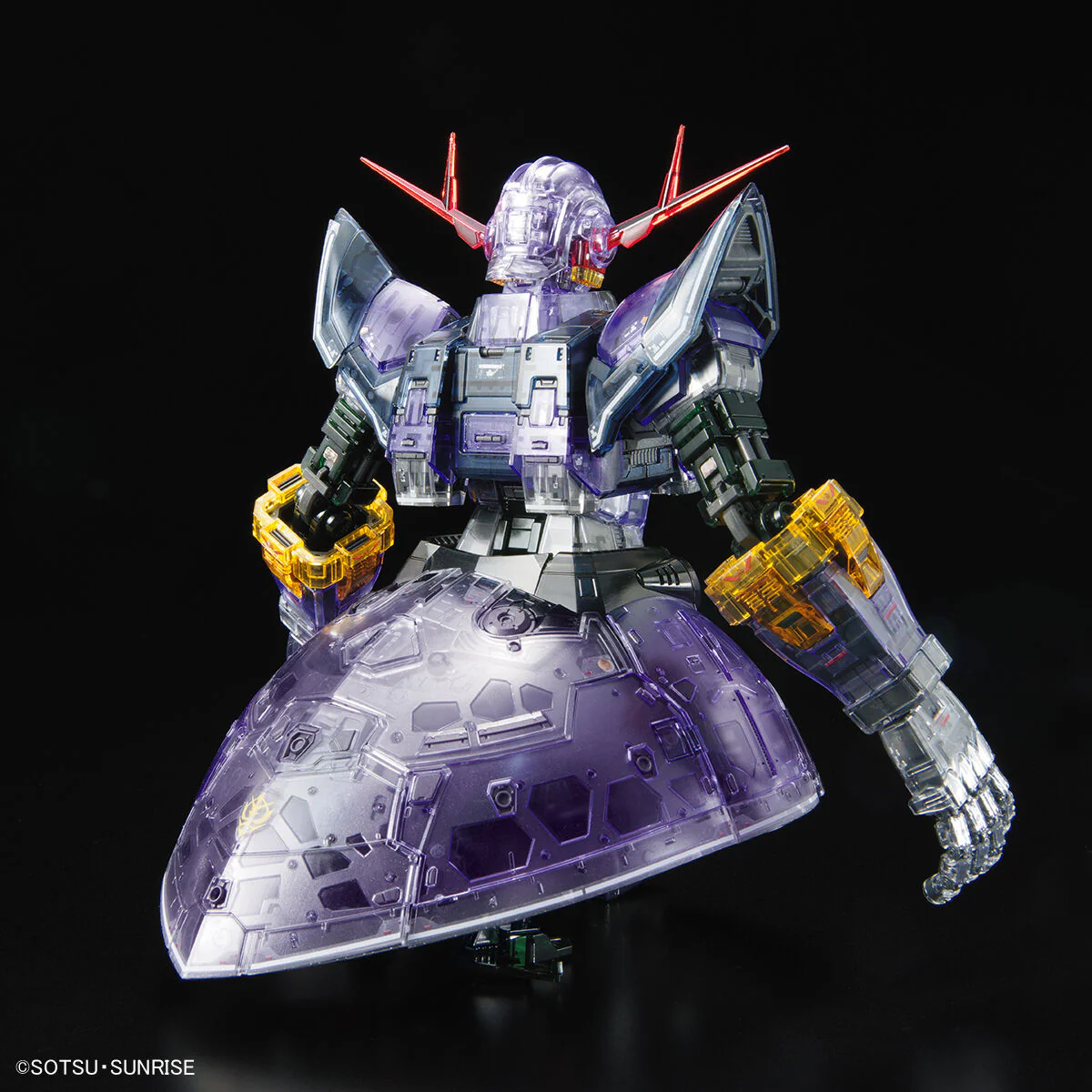 Bandai Gundam Base Exclusive RG 1/144 Zeong (Clear Color) - Image 2