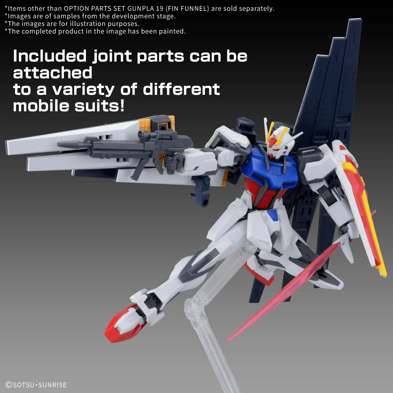 Bandai Gundam Option Parts Set Gunpla 19 (Fin Funnel) Model Kit - Image 13