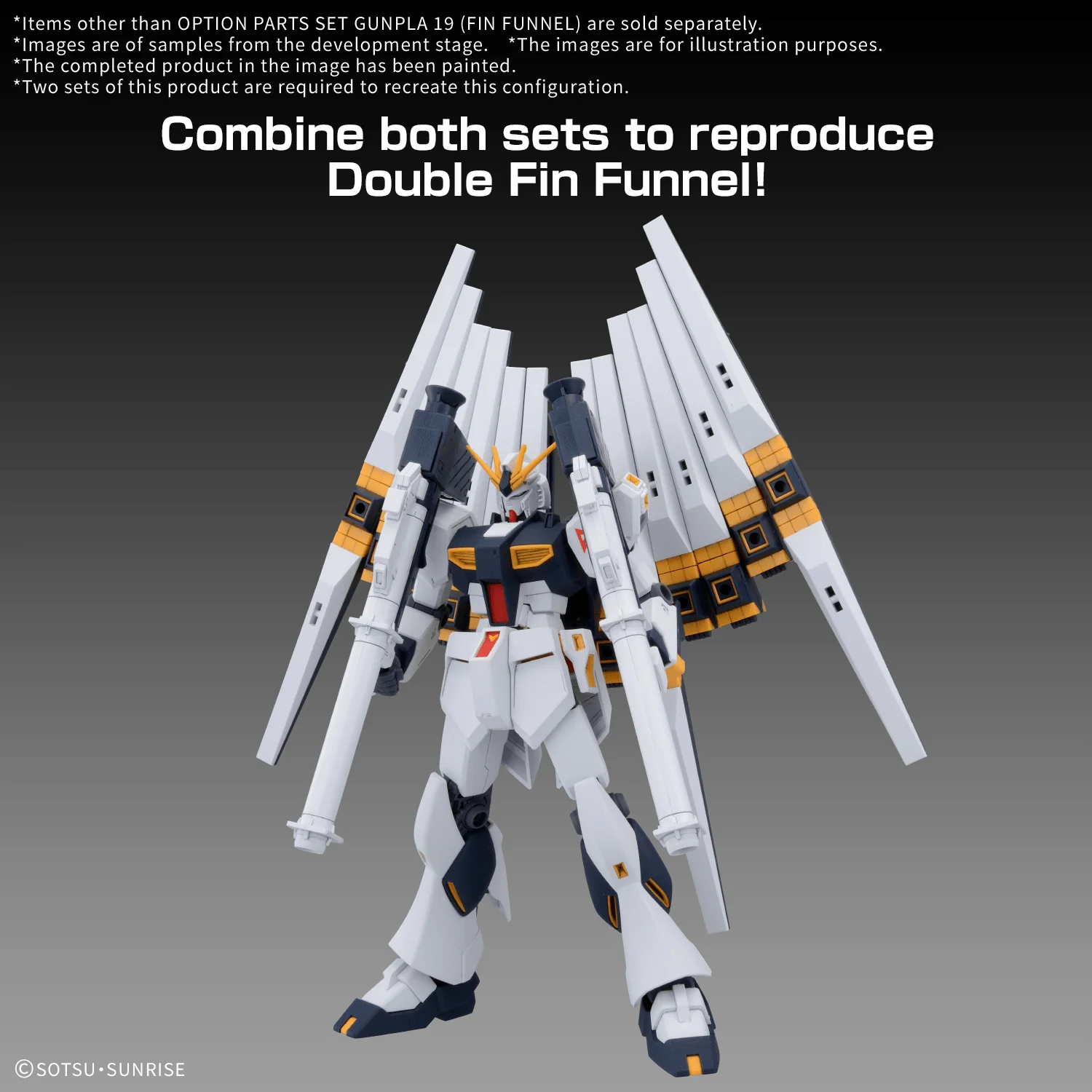 Bandai Gundam Option Parts Set Gunpla 19 (Fin Funnel) Model Kit - Image 15