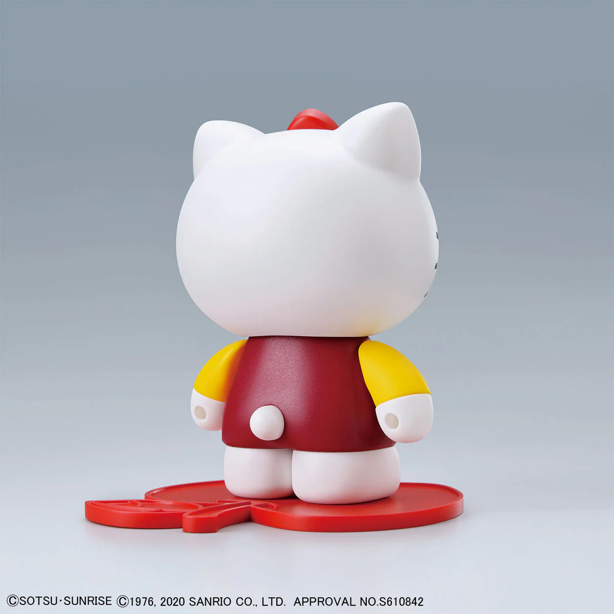 Bandai Hello Kitty x SD Gundam Cross Silhouette MS-06S Char's Zaku II Model Kit - Image 5