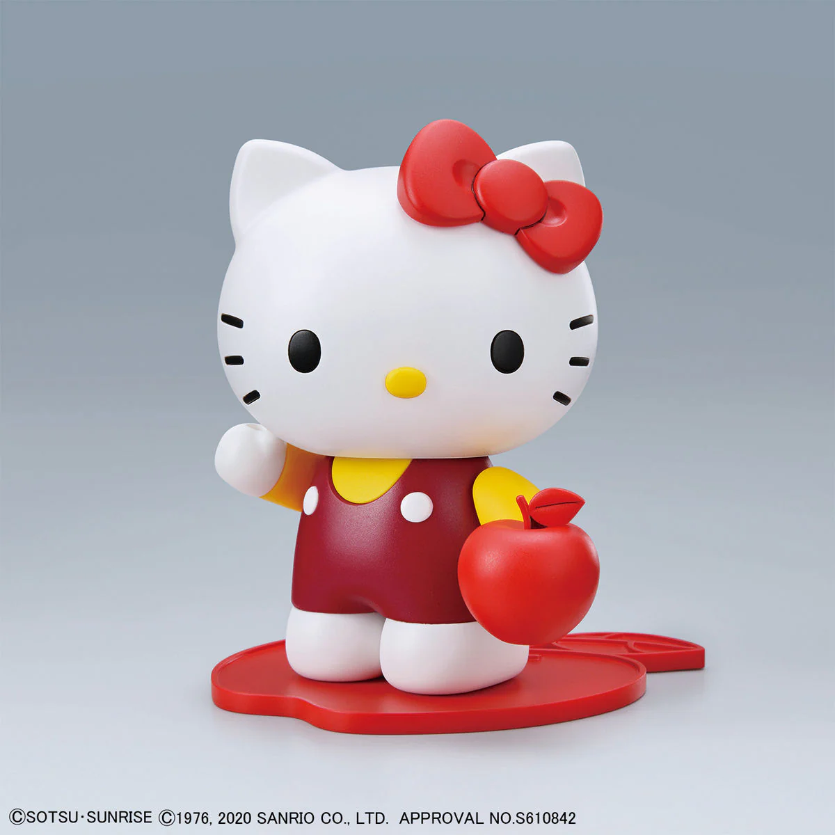 Bandai Hello Kitty x SD Gundam Cross Silhouette MS-06S Char's Zaku II Model Kit - Image 7