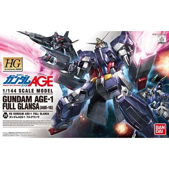Bandai HG 1/144 Gundam AGE-1 Full Glansa Model Kit
