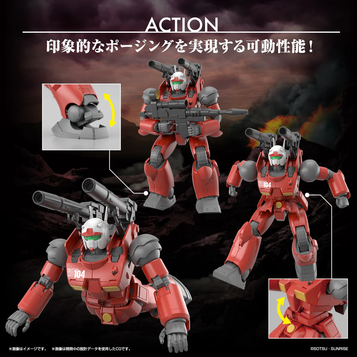 Bandai HG 1/144 RX-77-02 Guncannon Cucuruz Doan’S Island Ver. Model Kit - Image 11