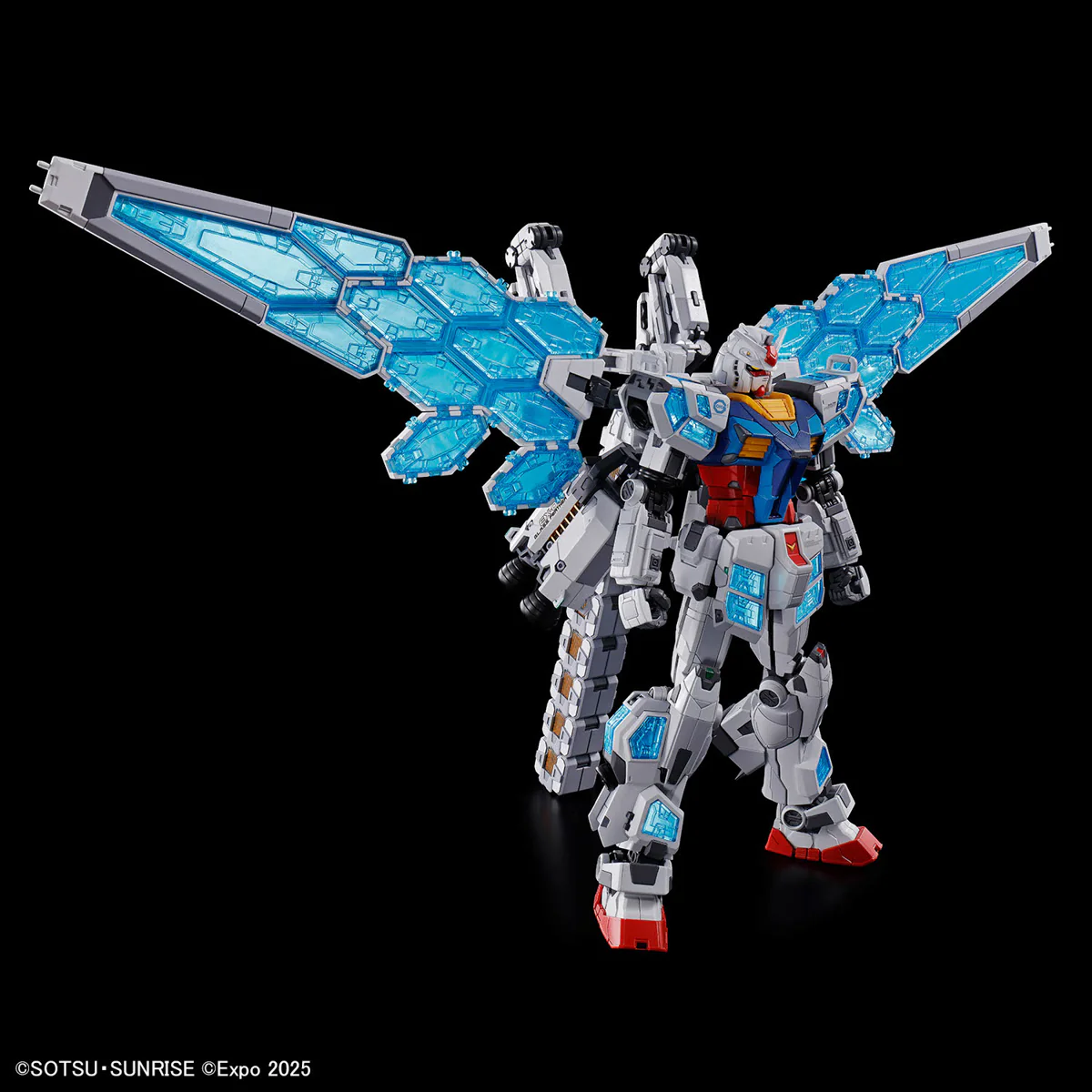 Bandai HG 1/144 RX-78F00/E Gundam EX-001 G.L.R.S.S. Feather Unit Model Kit - Image 11