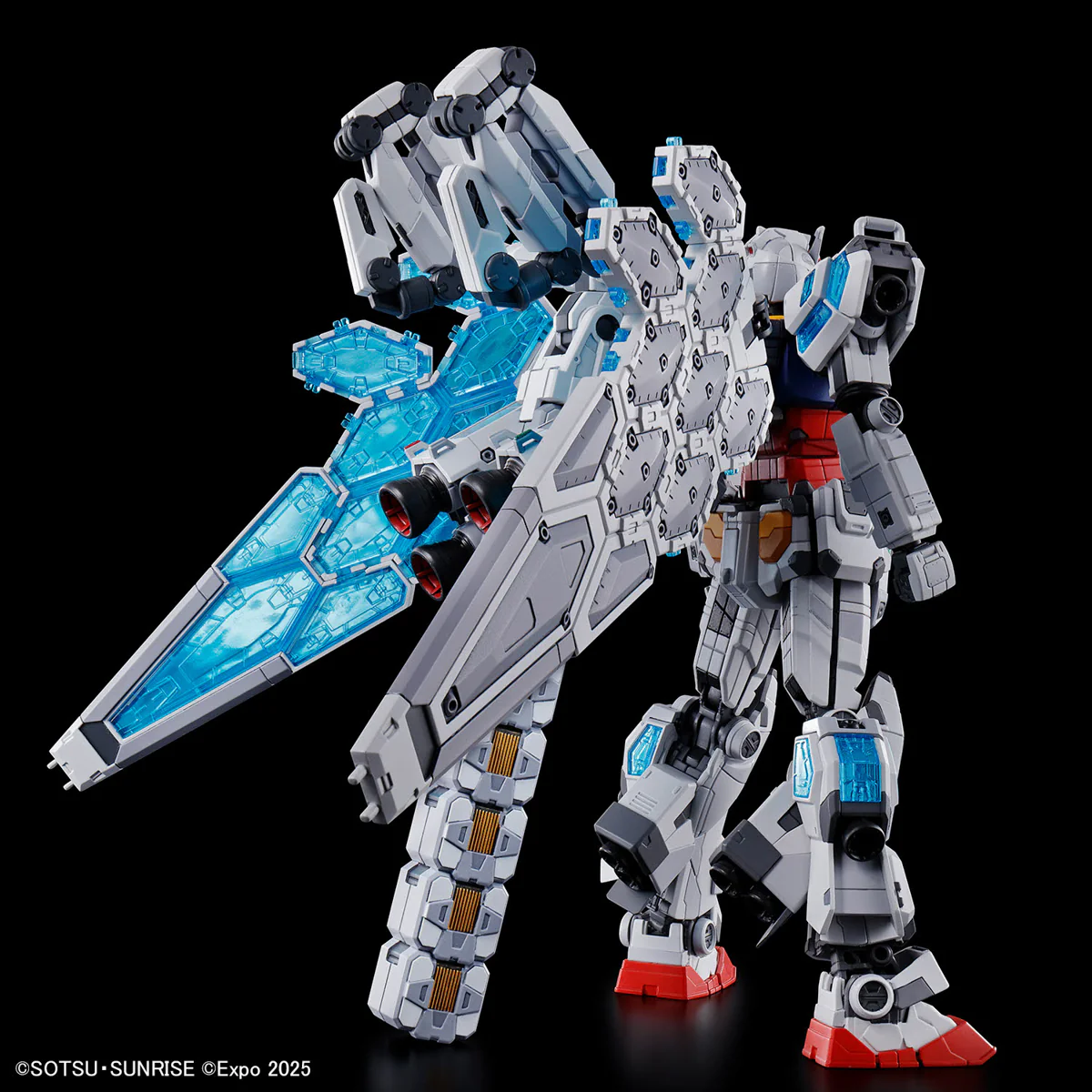 Bandai HG 1/144 RX-78F00/E Gundam EX-001 G.L.R.S.S. Feather Unit Model Kit - Image 8