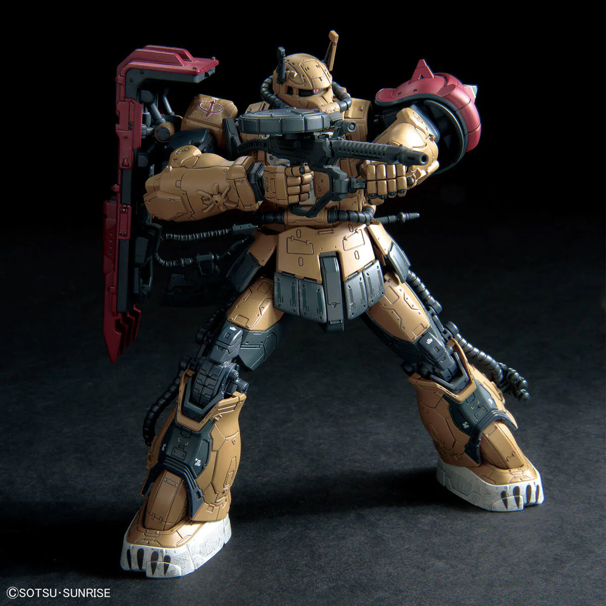 Bandai HG 1/144 Zaku II F Type (Solari Custom) Model Kit - Image 5