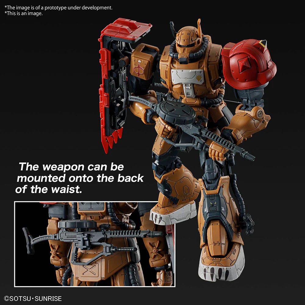 Bandai HG 1/144 Zaku II F Type (Solari Custom) Model Kit - Image 9