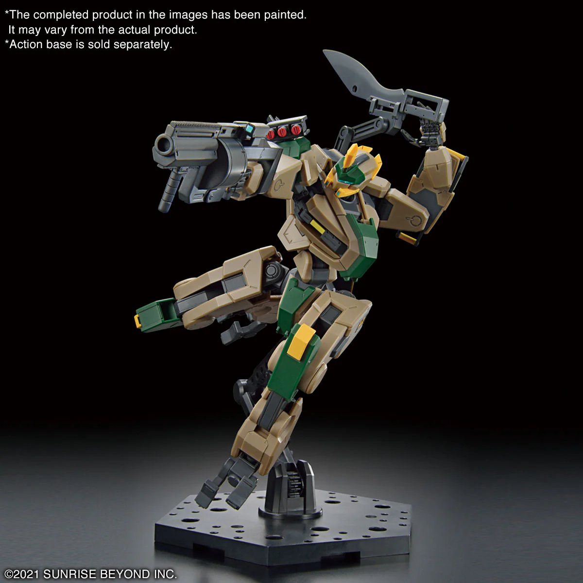 Bandai HG 1/72 Kyoukai Senki MAILeS BYAKUCHI (F.G.E. COLOR) Model Kit - Image 5
