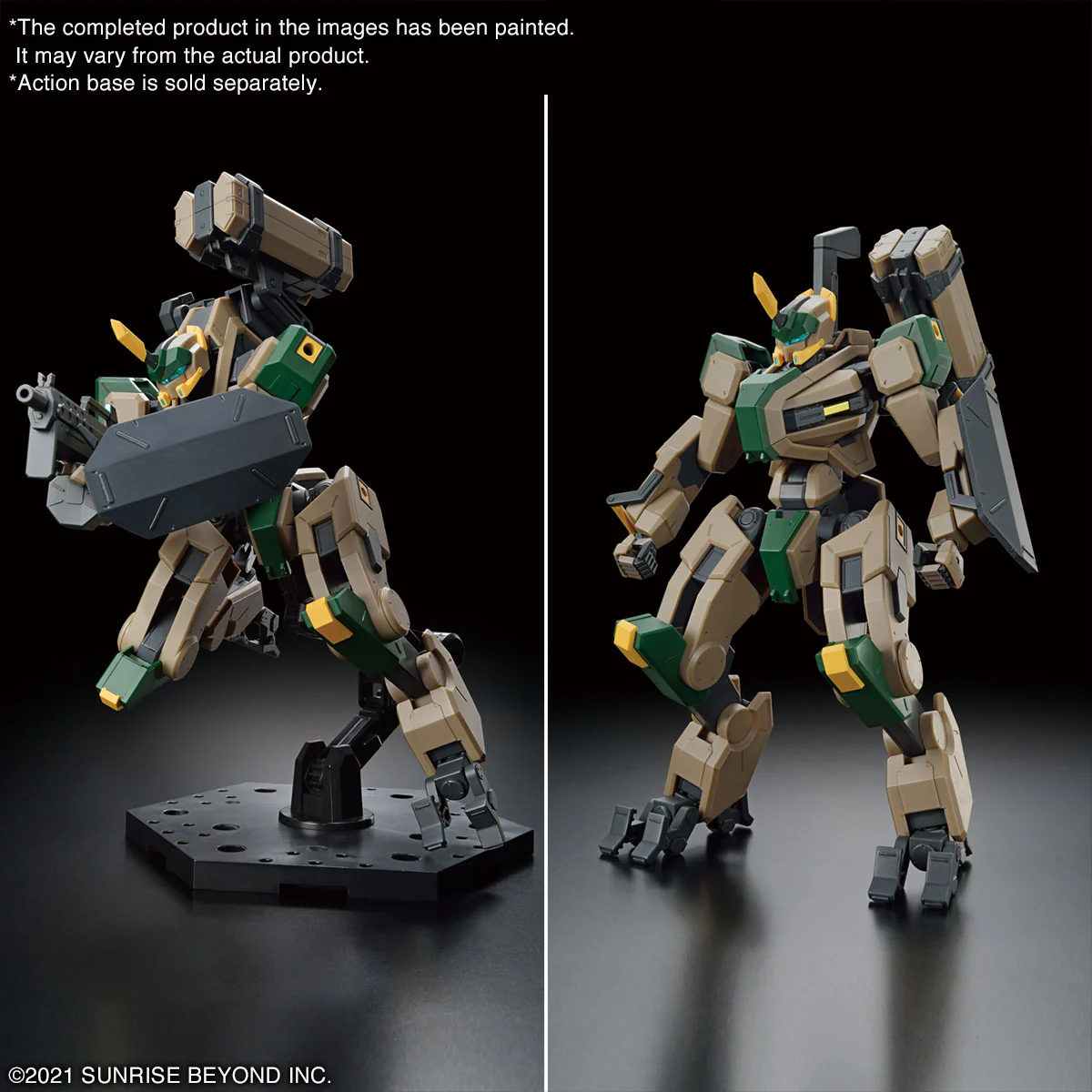 Bandai HG 1/72 Kyoukai Senki MAILeS BYAKUCHI (F.G.E. COLOR) Model Kit - Image 7