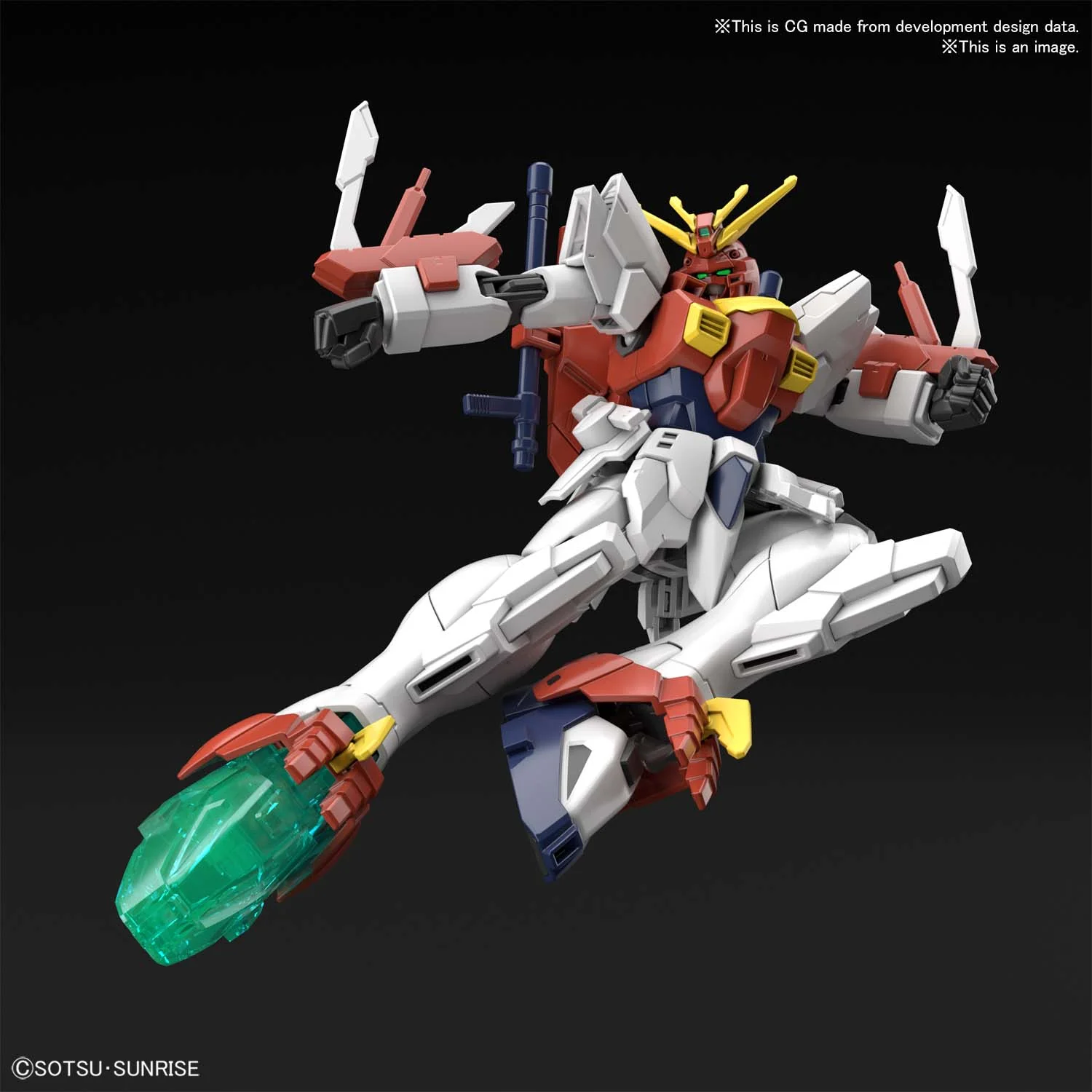 Bandai HG Battlogue 1/144 Blazing Gundam - Image 7