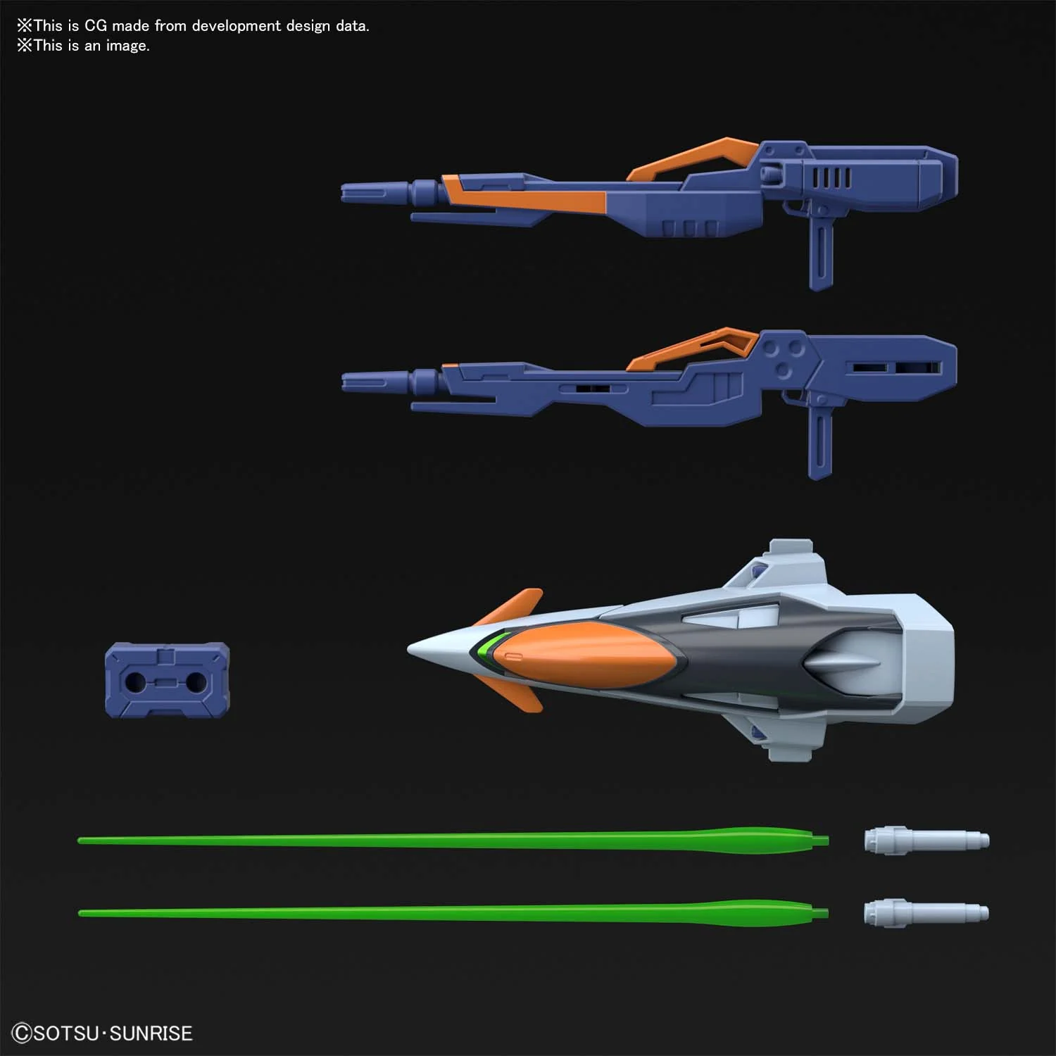 Bandai HG Battlogue 1/144 Wing Gundam Sky Zero - Image 7